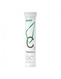PUORI - 20 STK NATURLIG BOBLENDE VITAMIN C