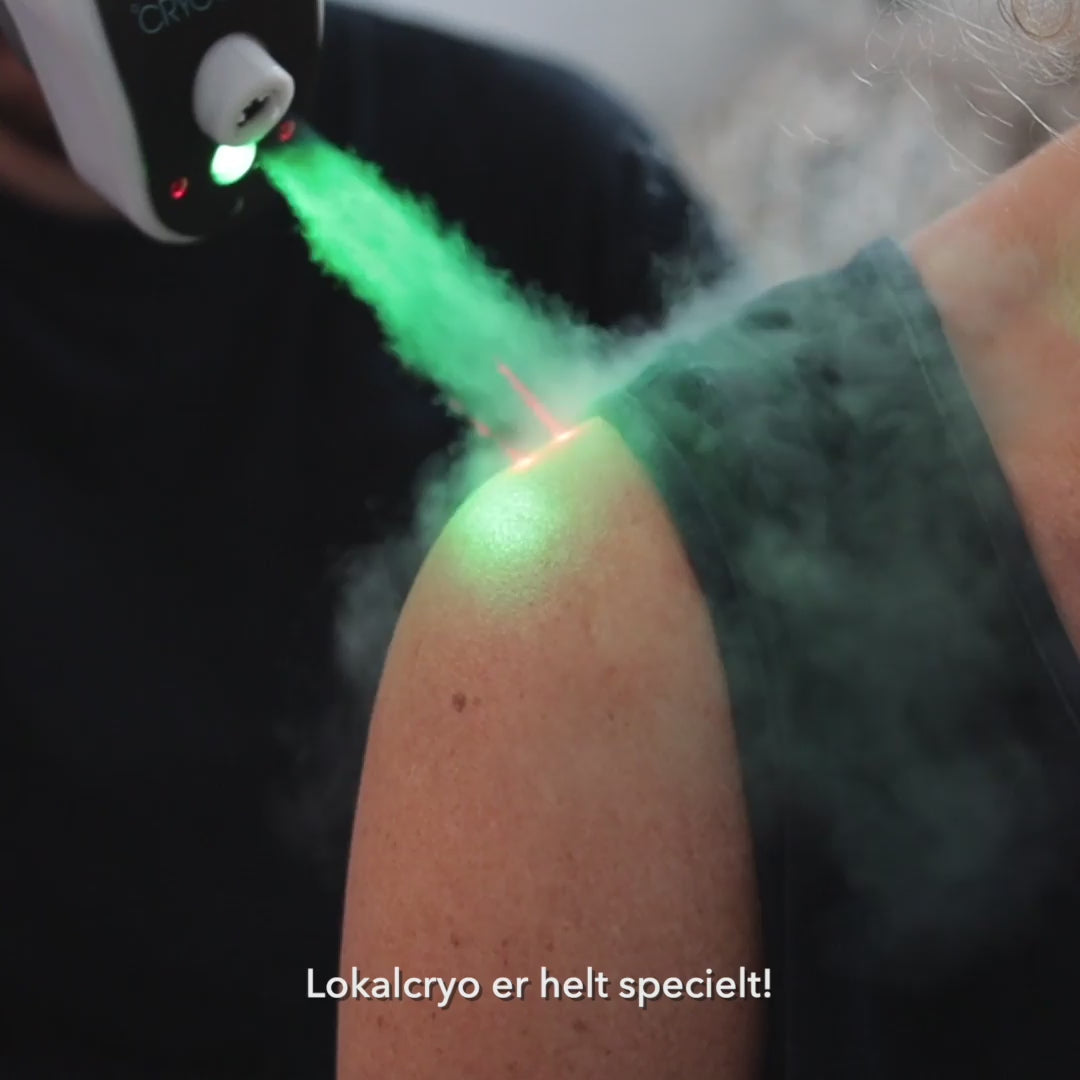 Skadeforløb  med Rødlys, Lokalcryo & evt. MMS Pro genoptræning